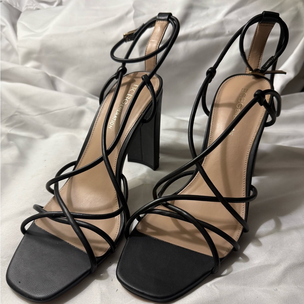 Bcbgeneration Black Wanni Leather Upper Size 9.5m… - image 1